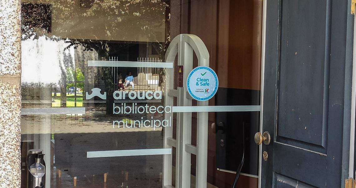 Biblioteca Municipal de Arouca tem selo “Clean & Safe”
