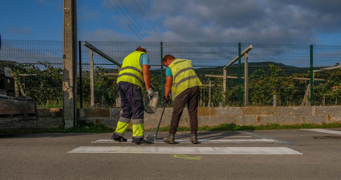 Município de Arouca renova sinalização horizontal em arruamentos e vias