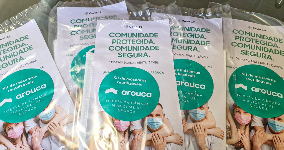 COVID-19 | Câmara Municipal distribui novo kit de máscaras reutilizáveis aos munícipes