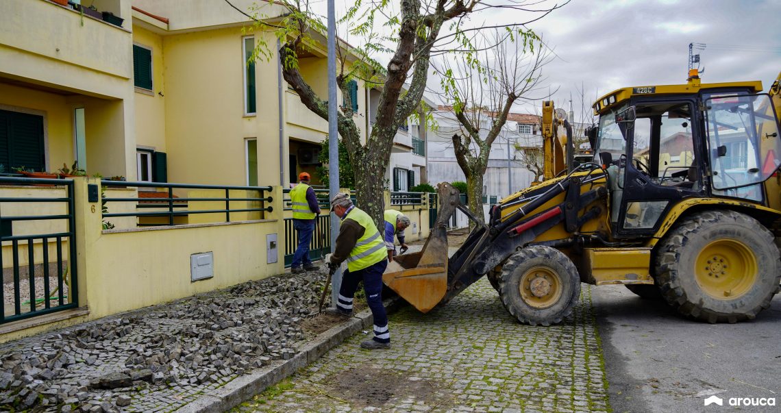 Arrancou obra de requalificação da rua Cidade de Poligny