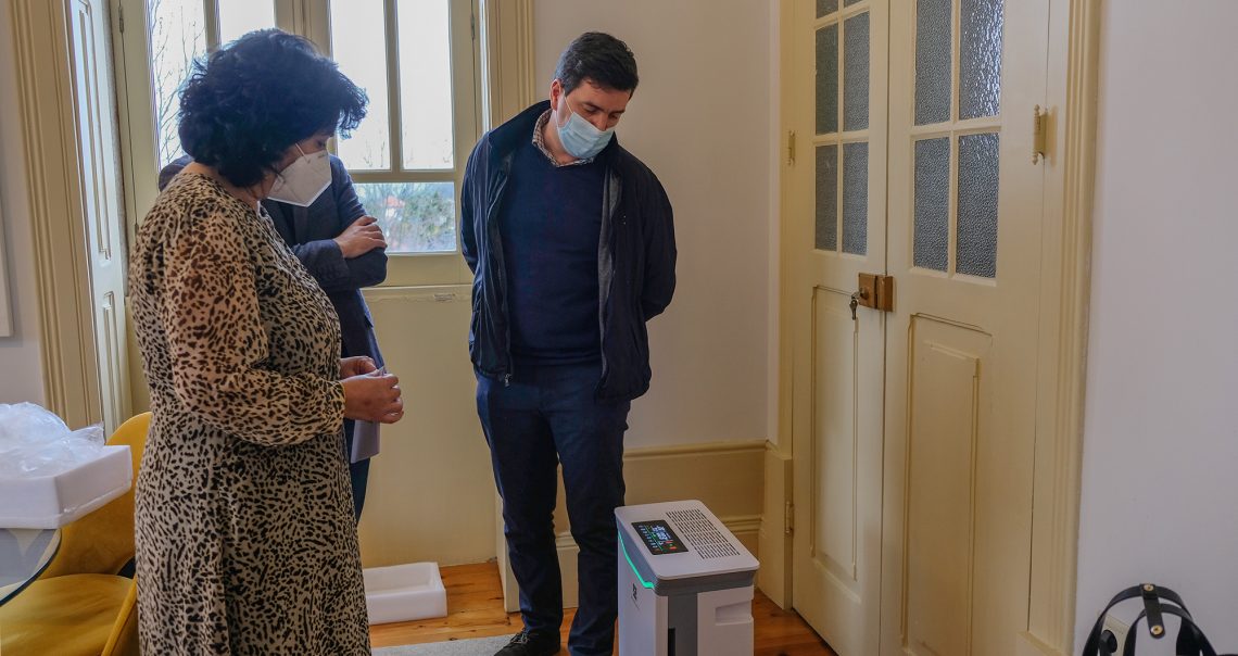 Empresa incubada no Ci3 apresenta equipamento inovador de purificação e desinfeção do ar