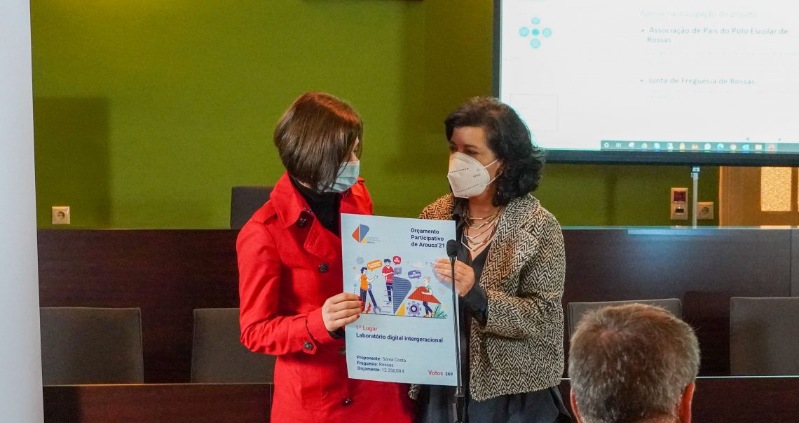 Orçamento Participativo de Arouca 2021 já tem vencedores