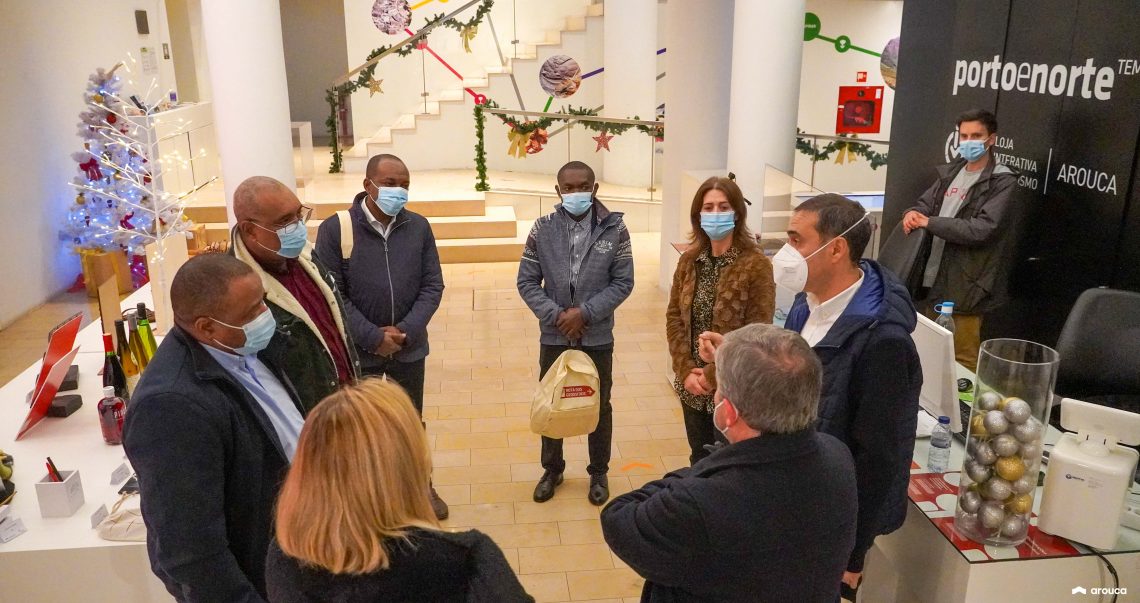 Ministro do Turismo de São Tomé e Príncipe de visita a Arouca