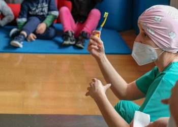 sensibilização para a importância da saúde oral