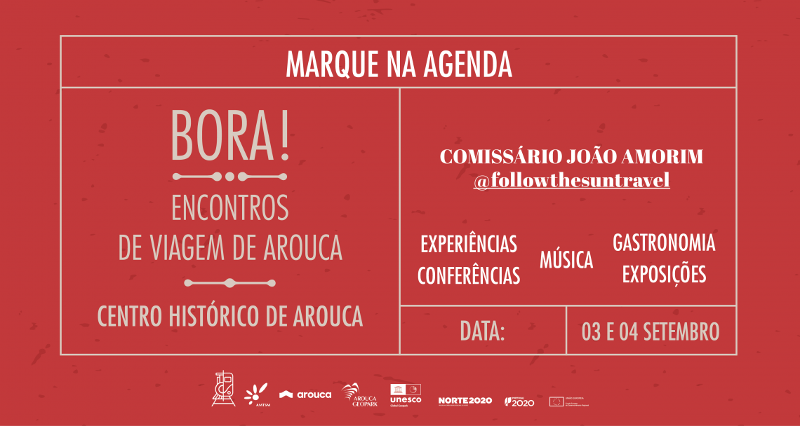 Arouca acolhe evento sobre viagens a 3 e 4 de setembro