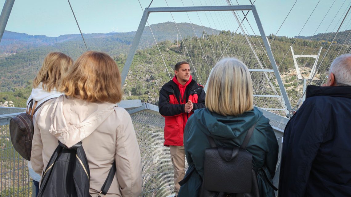 Abertas as inscrições para ação de capacitação para guias da 516 Arouca – Ponte Suspensa