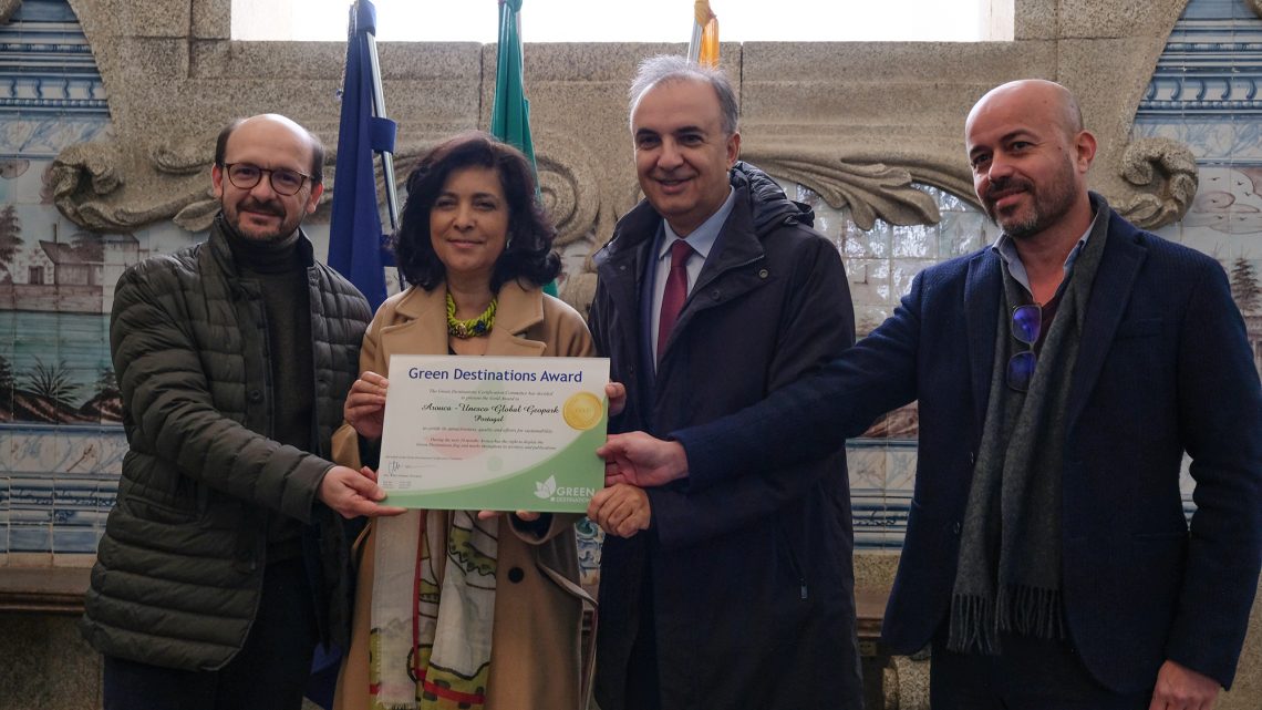 Arouca conquista certificação internacional de destino turístico sustentável com galardão Ouro