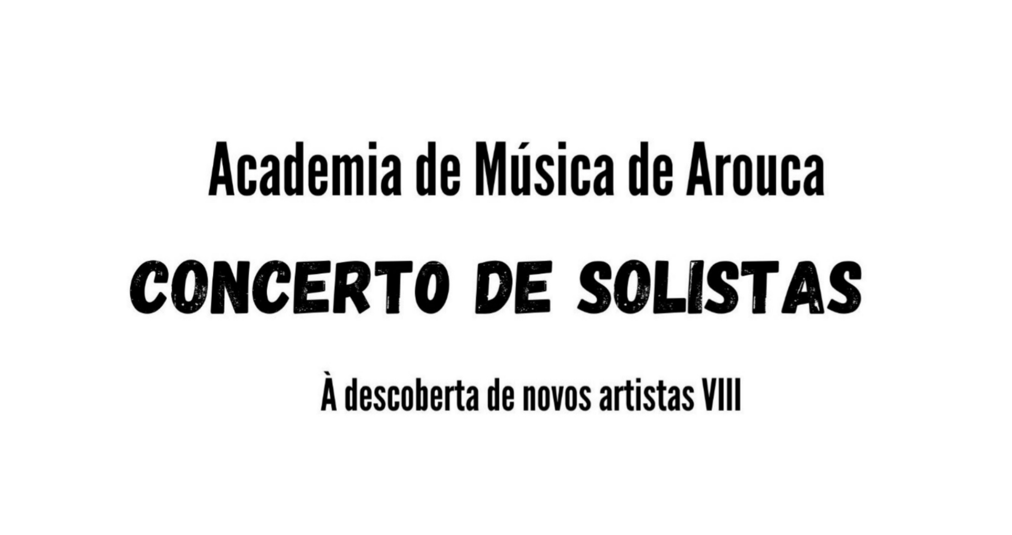 imagem do concerto de solistas da Academia de Música de Arouca