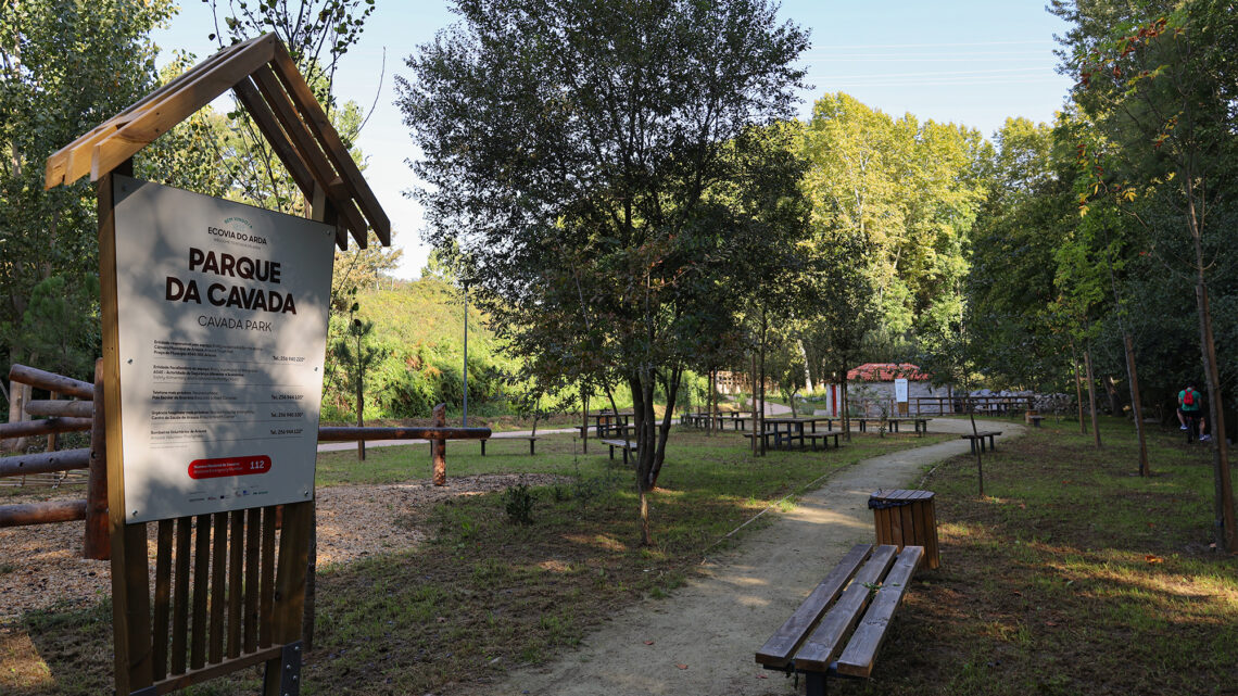 Parques de lazer da Ecovia do Arda inaugurados a 18 de novembro